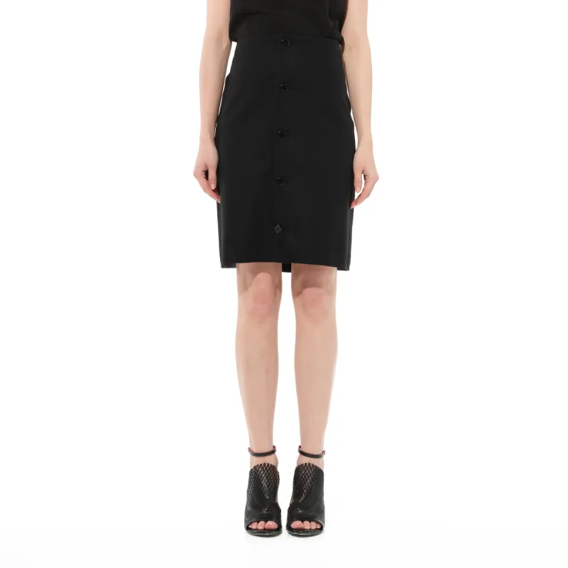 Podium Skirt in Black sold by MARAIS