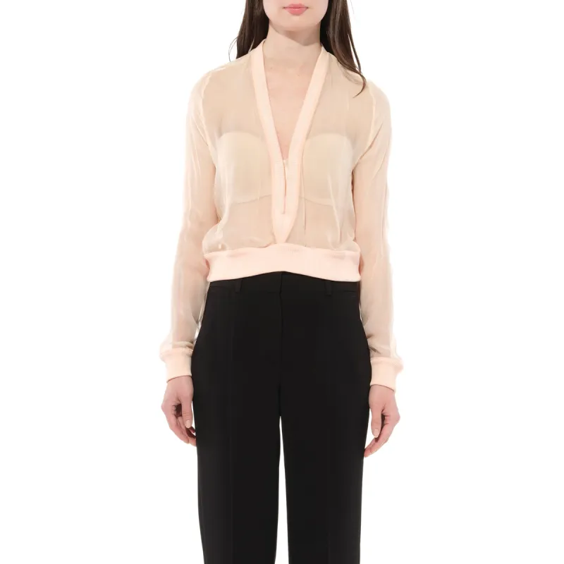 Podium Top in Powder sold by MARAIS