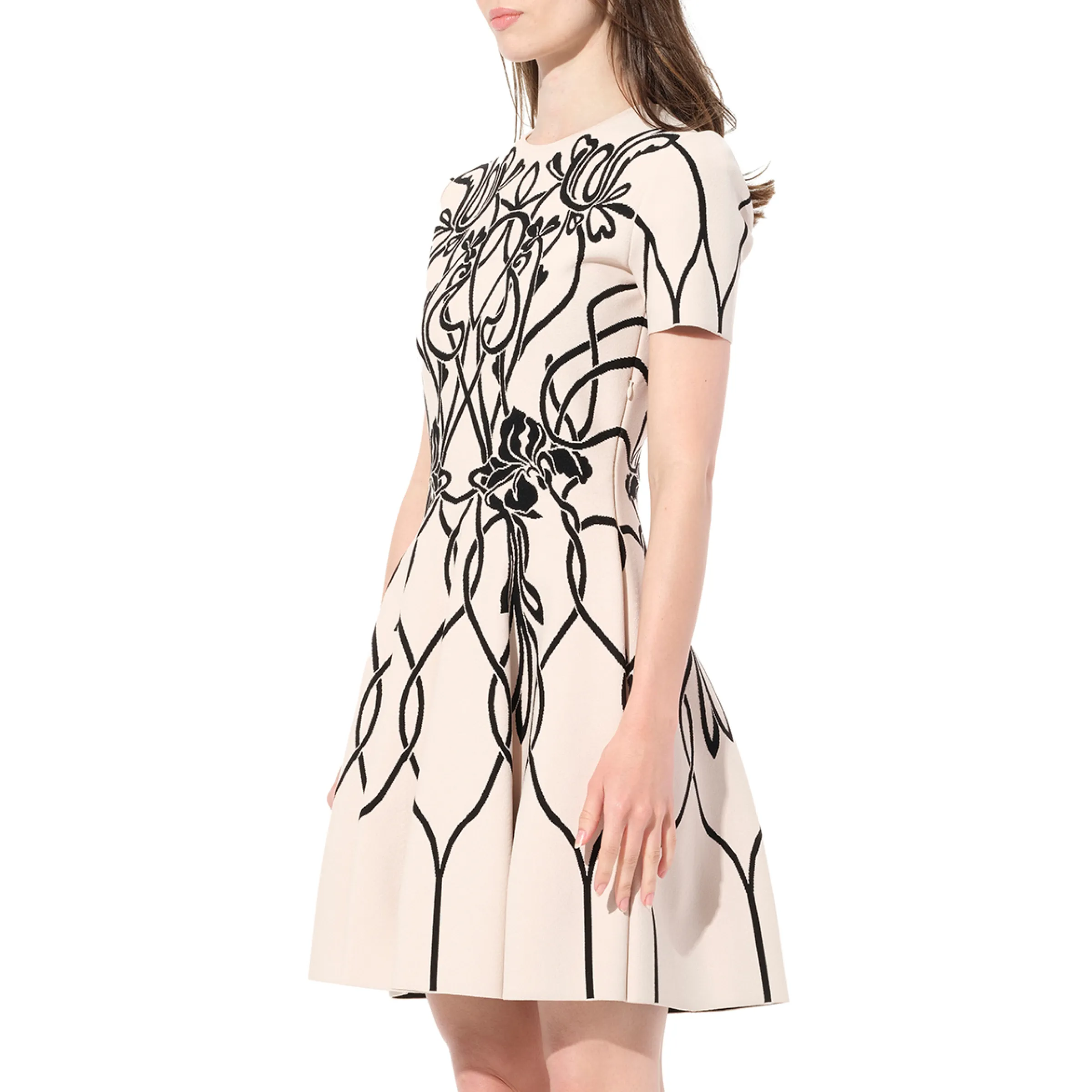 Volume Mini Dress in Black sold by MARAIS product image thumbnail 5