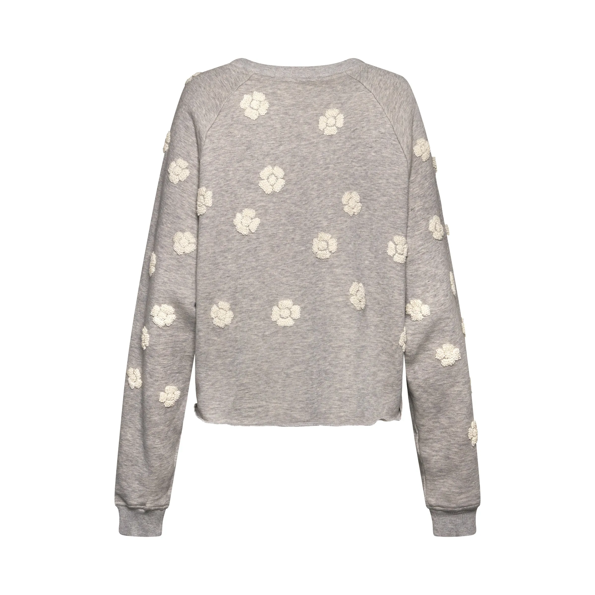 Sweatshirt with Flowers in Grey sold by MARAIS product image thumbnail 4