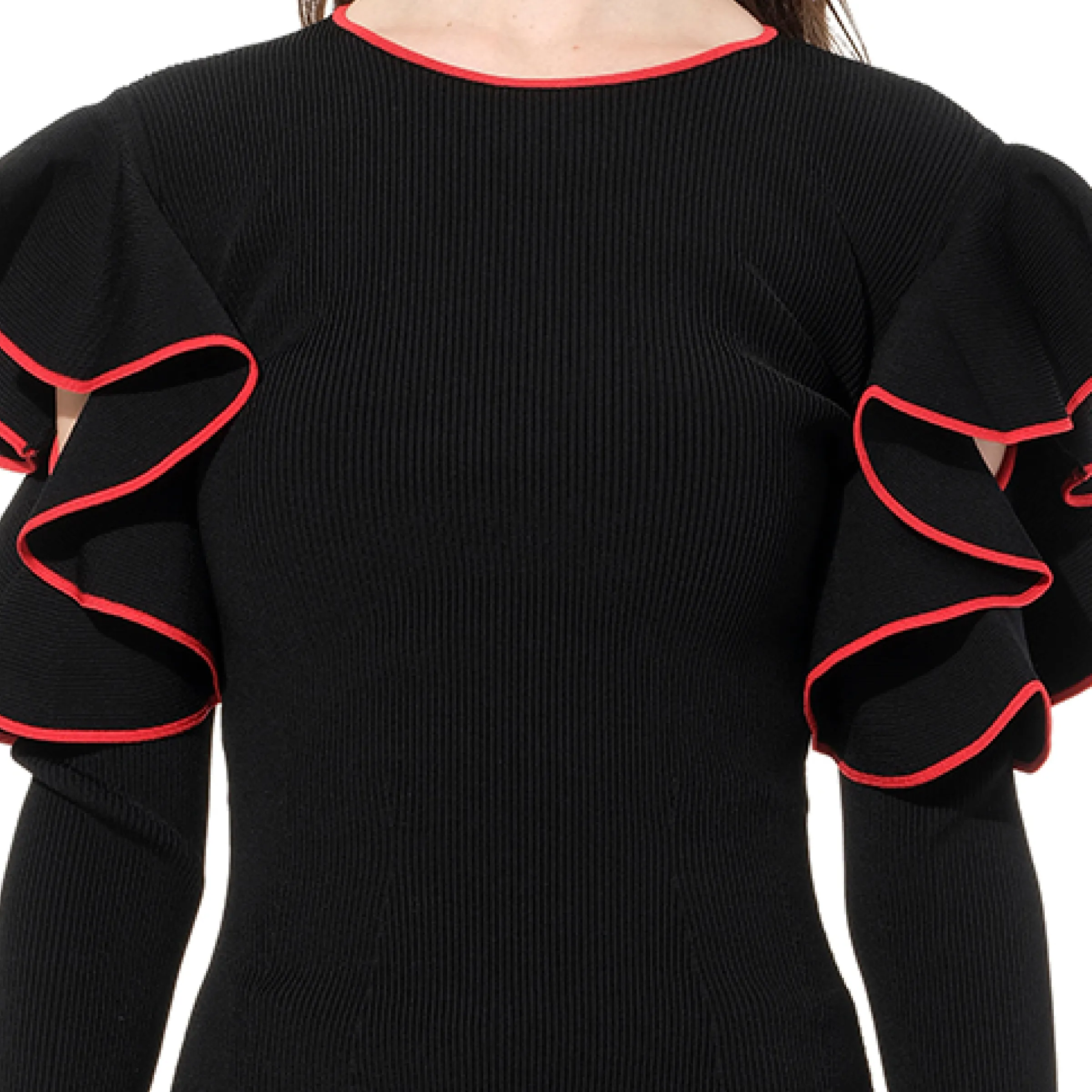 Longsleeve Knitwear in Black sold by MARAIS product image thumbnail 2