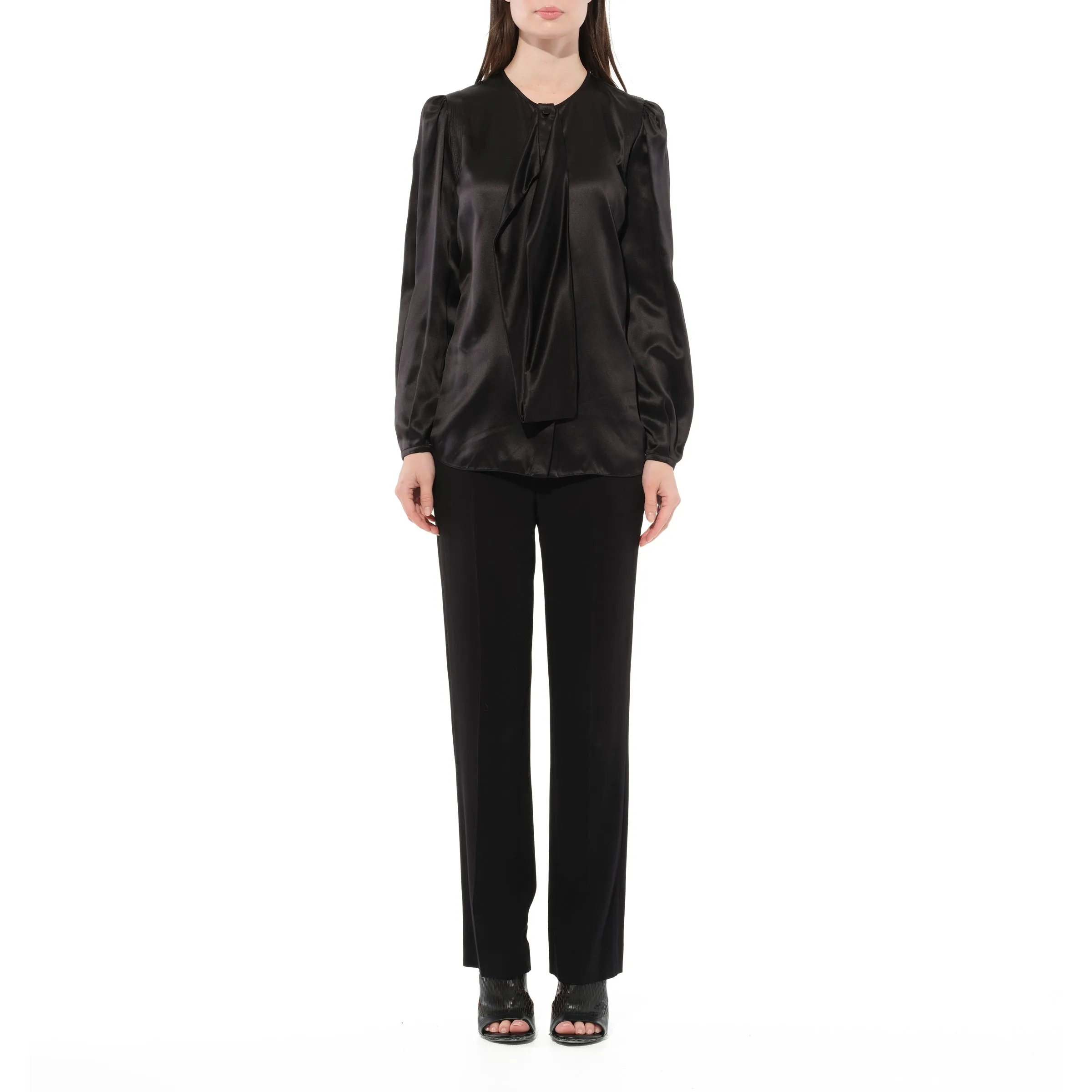 Podium Shirt in Black sold by MARAIS product image thumbnail 4