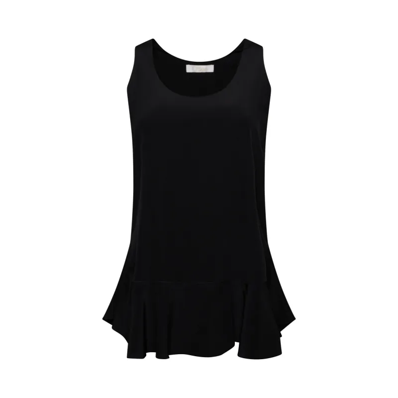 Sleeveless Top in Black sold by MARAIS