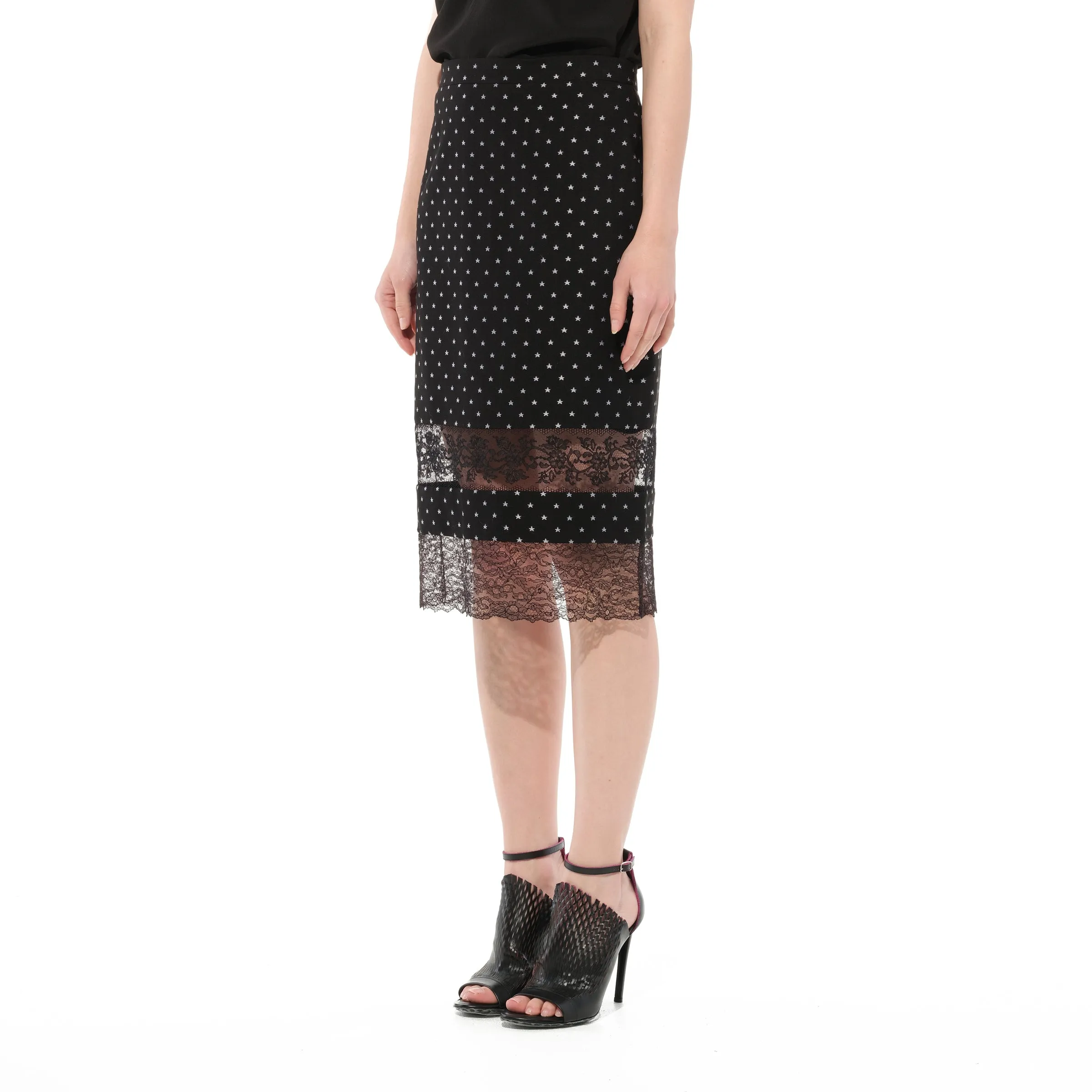 Silk Skirt in Black sold by MARAIS product image thumbnail 5
