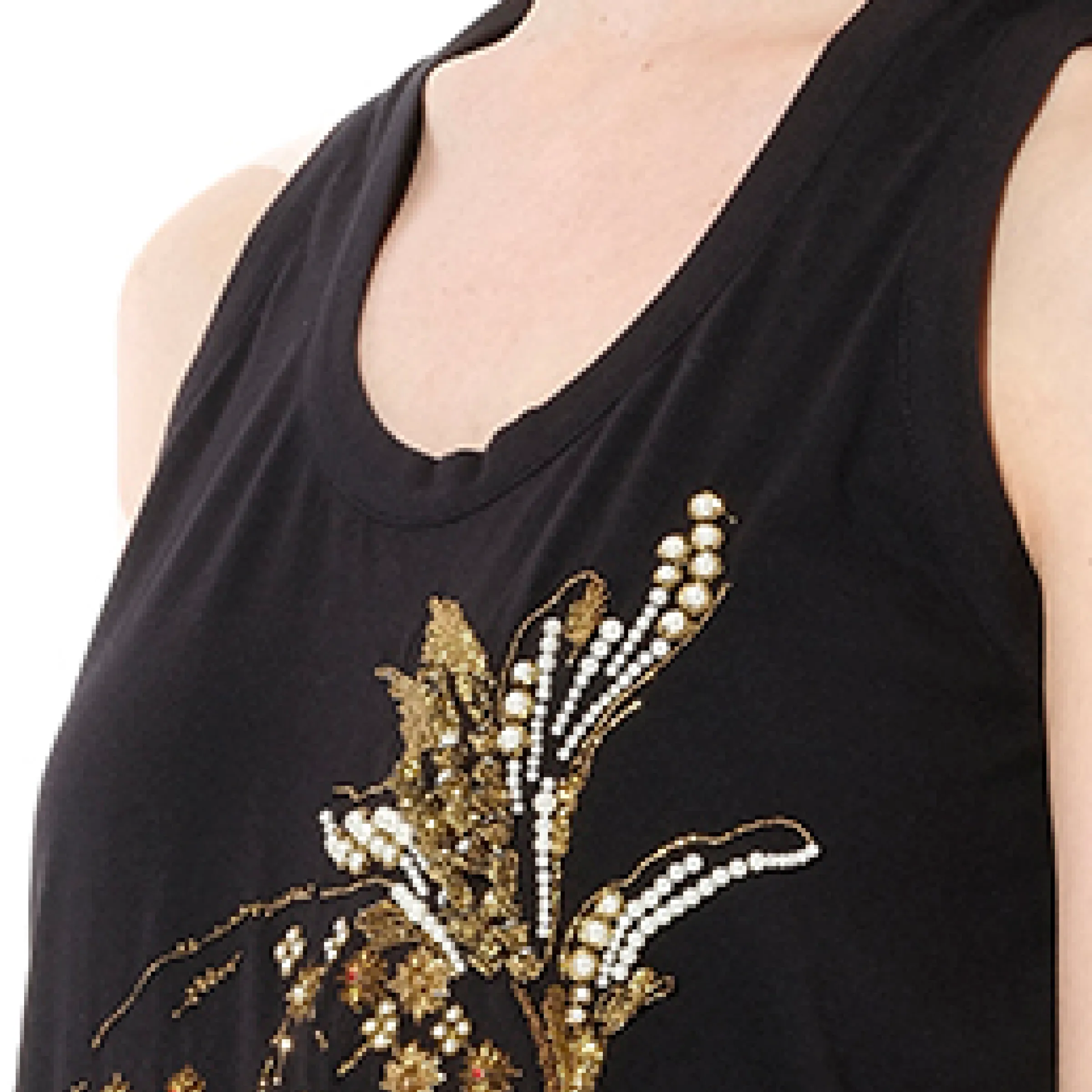 Sleeveless Top in Black sold by MARAIS product image thumbnail 3