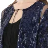 Jacket in Blue Sequin sold by MARAIS