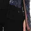 Jacket in Blue Sequin sold by MARAIS