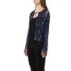 Jacket in Blue Sequin sold by MARAIS
