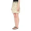 Lacy Frills Mini Skirt in Ivory sold by MARAIS
