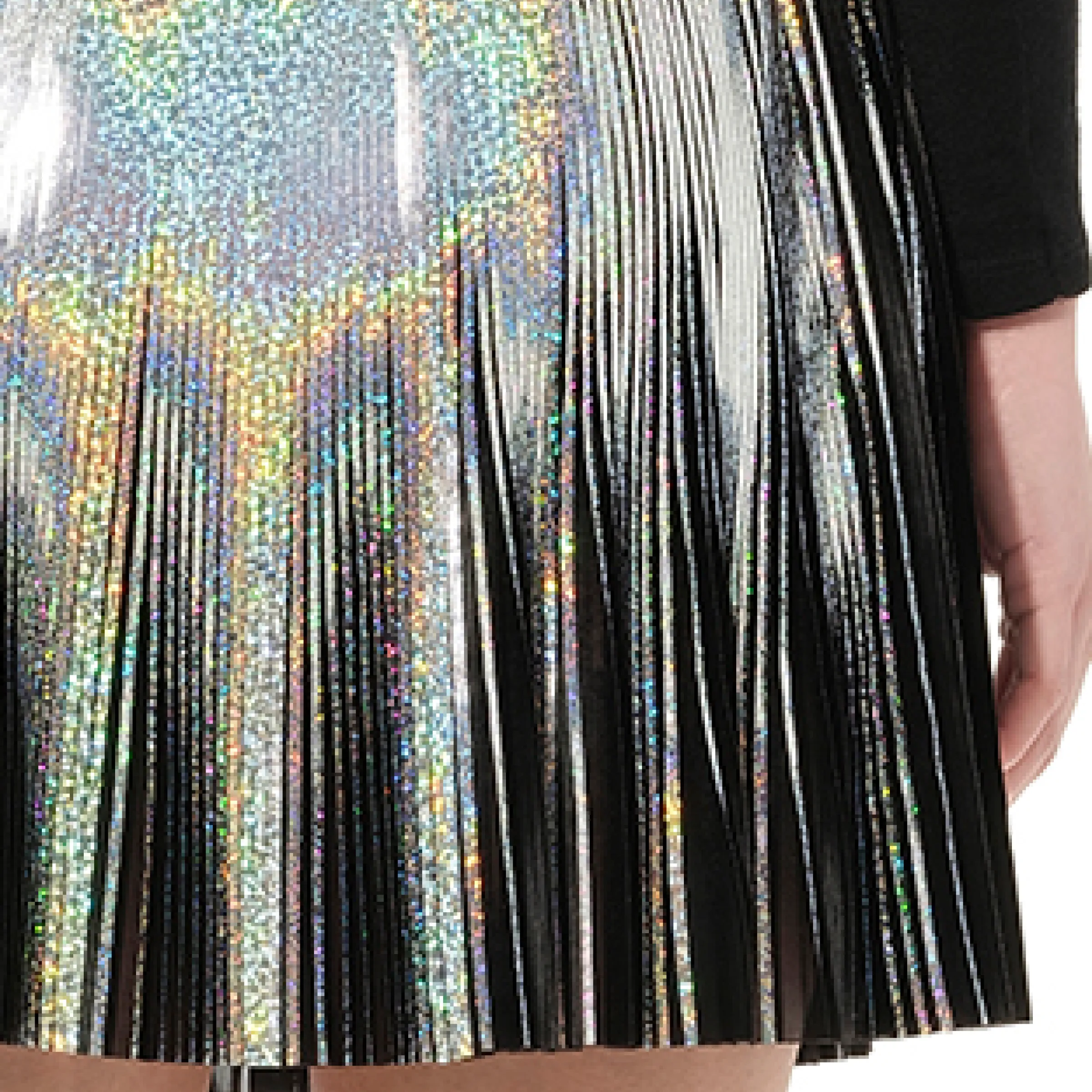 Hologramme Skirt in Black sold by MARAIS product image thumbnail 3