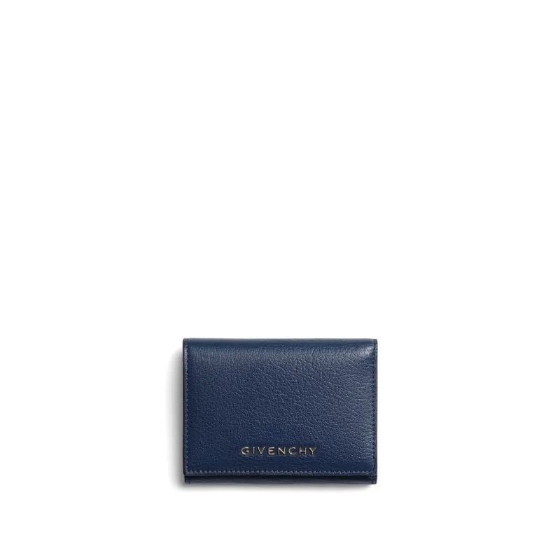 Pandora 3 Fold Wallet in Navy Blue sold by MARAIS