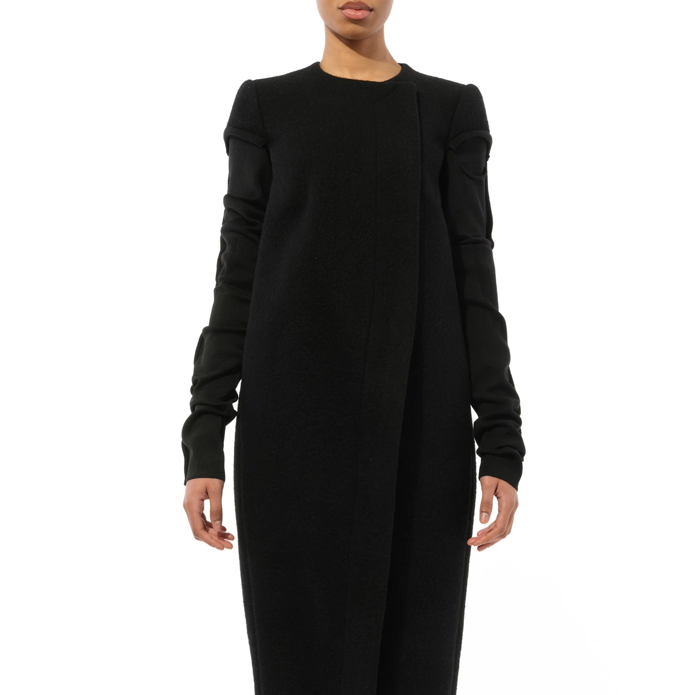 Glitter Coat in Black sold by MARAIS