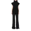 Turtle Neck Knitwear in Black sold by MARAIS