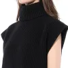 Turtle Neck Knitwear in Black sold by MARAIS
