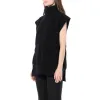 Turtle Neck Knitwear in Black sold by MARAIS