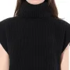Turtle Neck Knitwear in Black sold by MARAIS