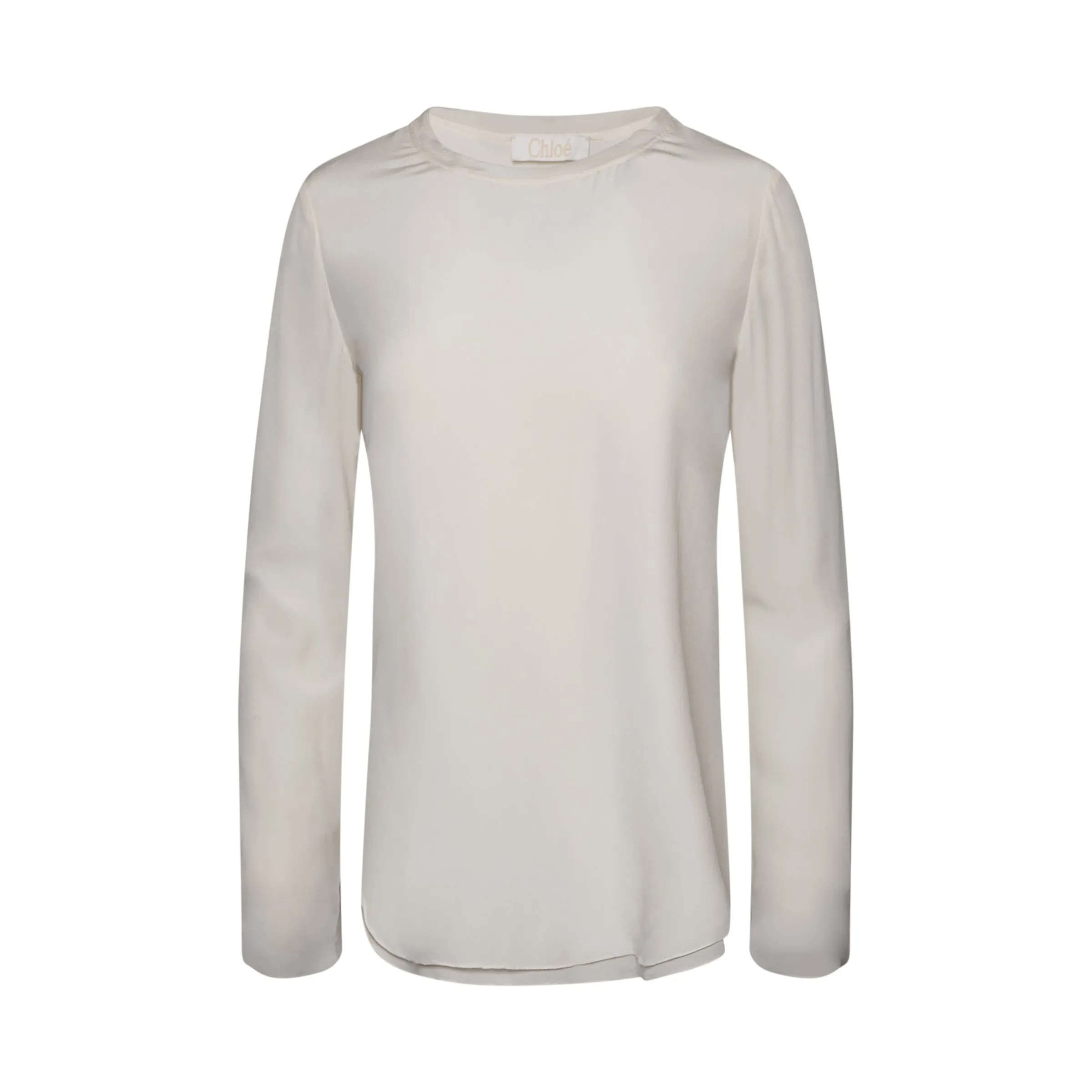 Long Sleeve Top in White sold by MARAIS