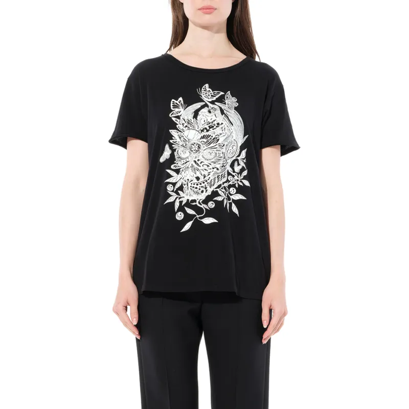 Skull T-Shirt in Black sold by MARAIS