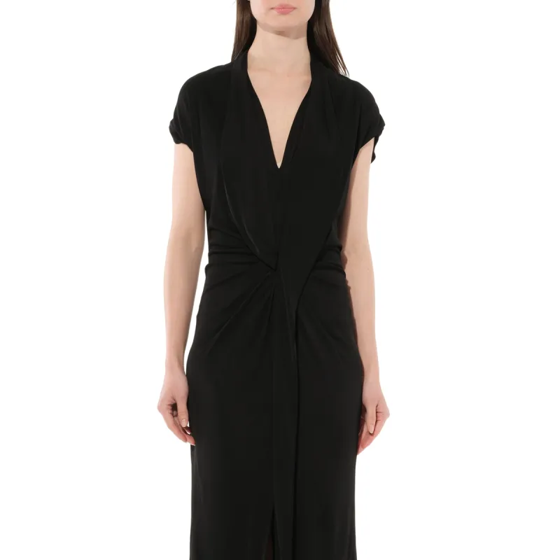 Podium Long Dress in Black sold by MARAIS