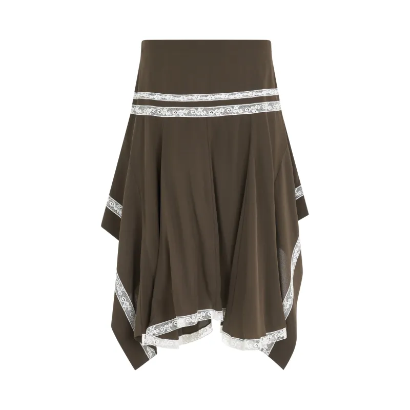 Skirt in Brown sold by MARAIS