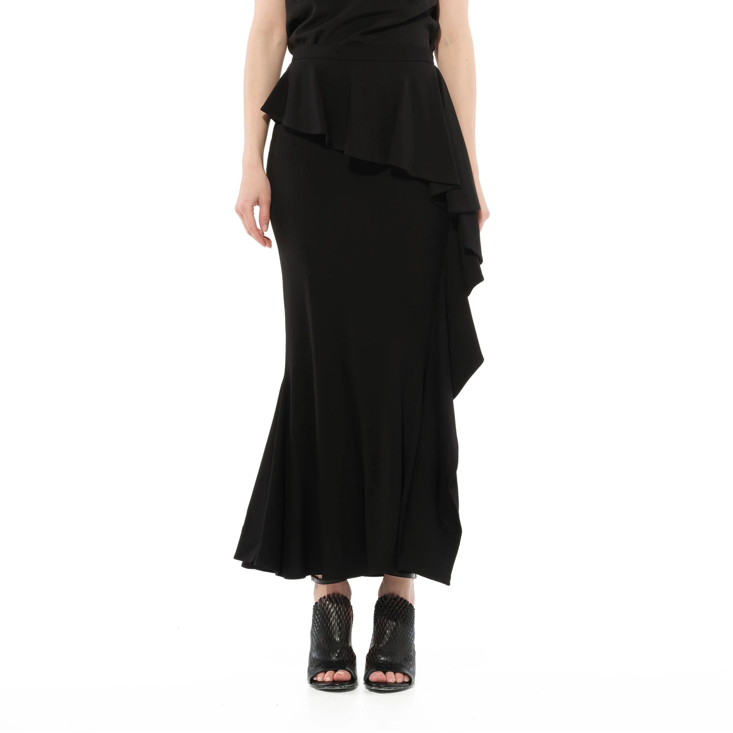 Long Skirt in Black sold by MARAIS