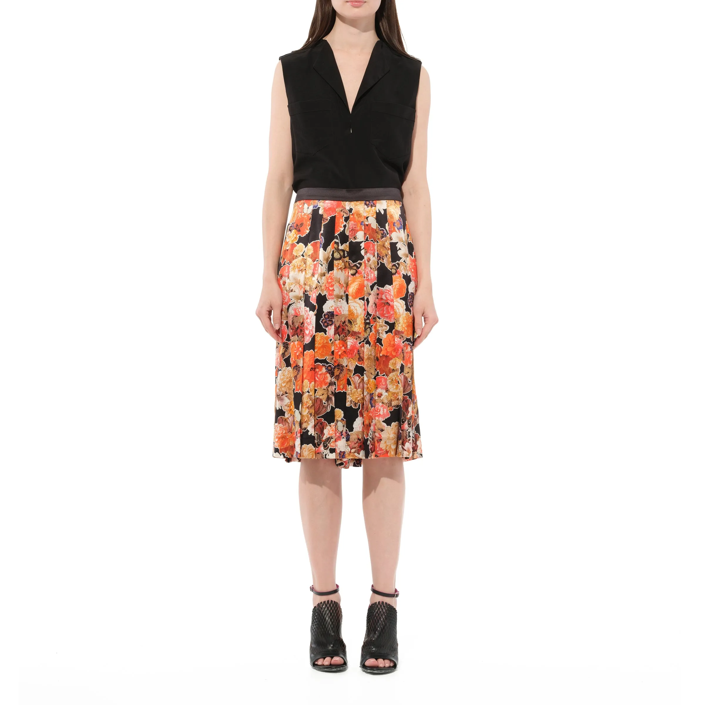 Flower Print Skirts sold by MARAIS product image thumbnail 4