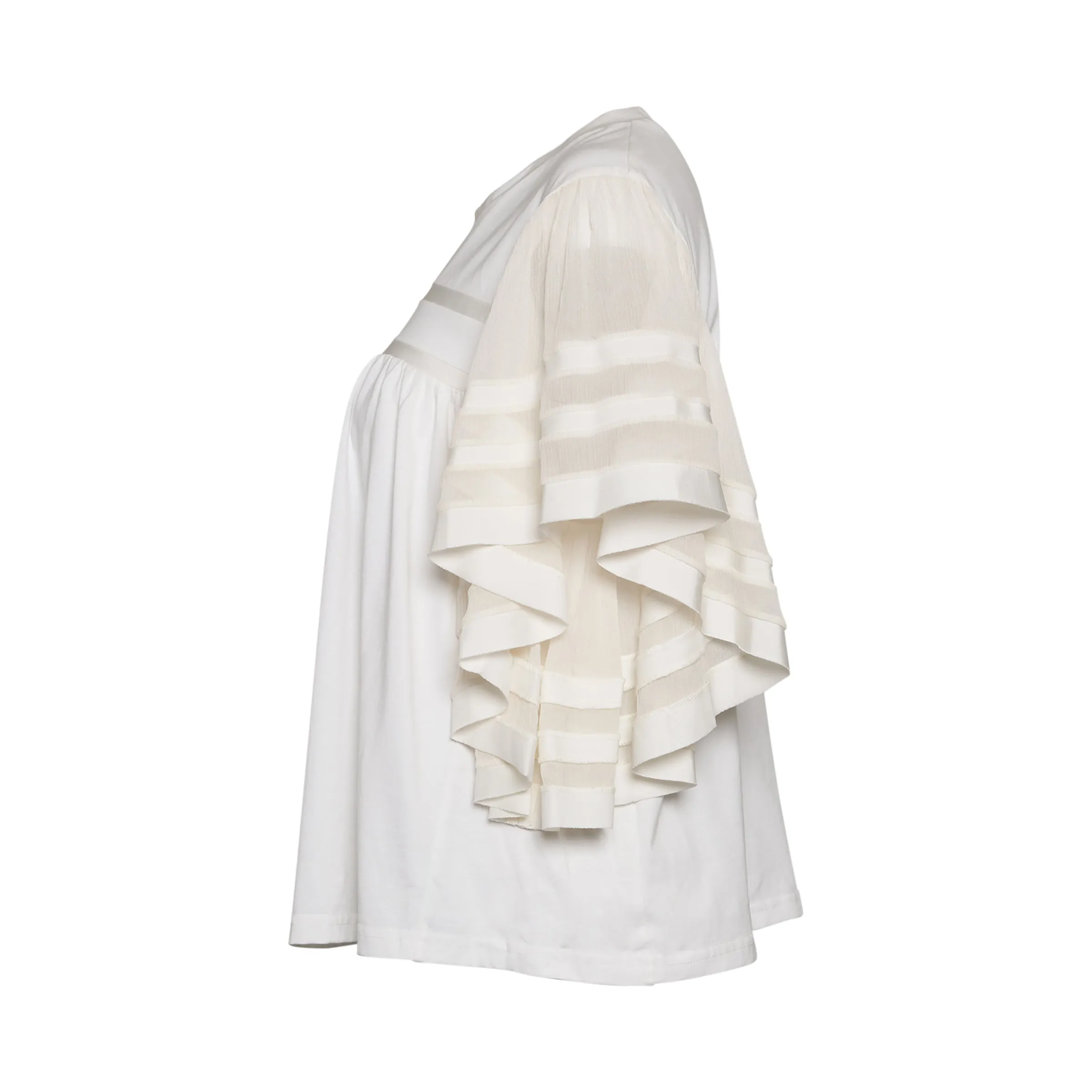 Haut Top in Optic White sold by MARAIS product image thumbnail 3