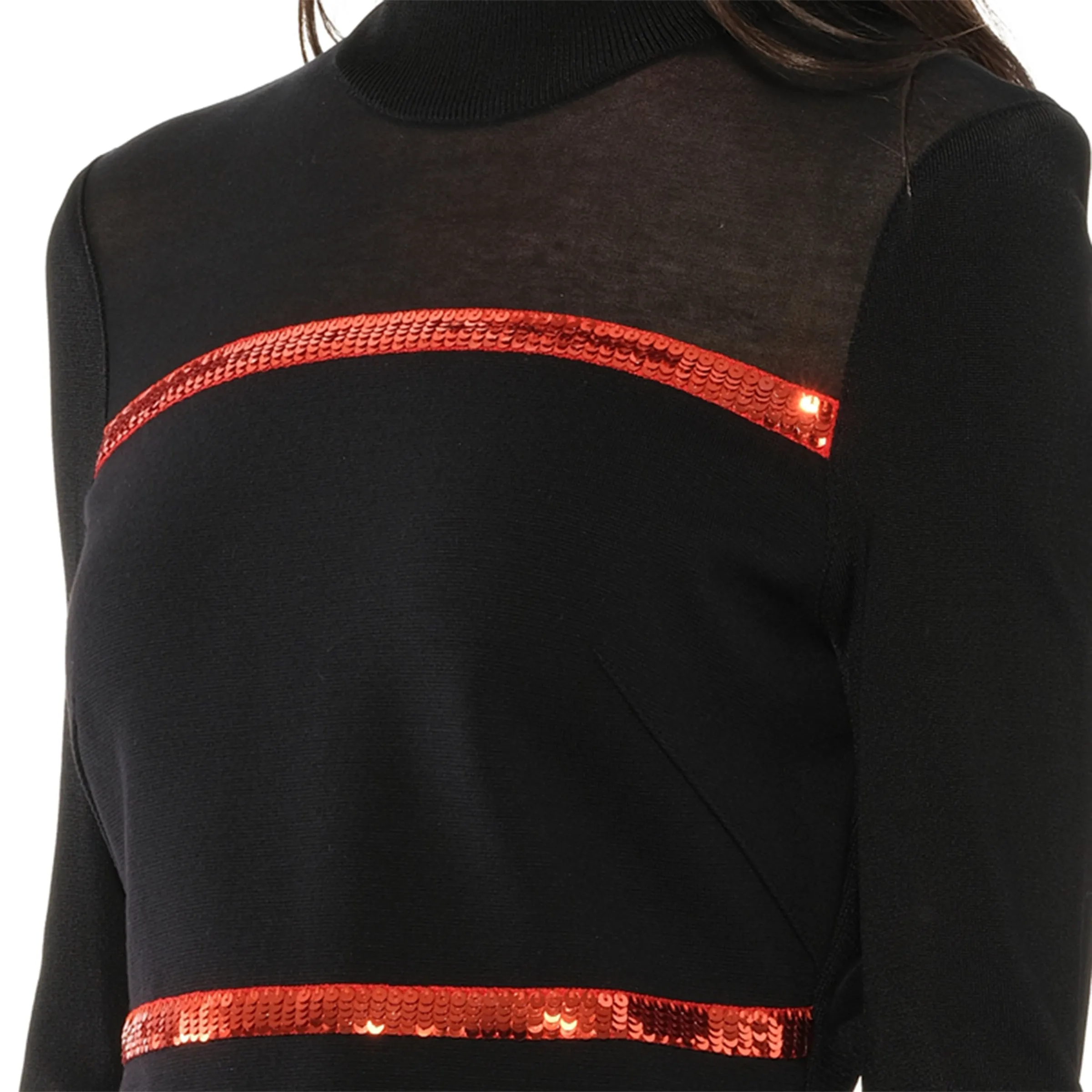 Long Dress in Black/Red/White sold by MARAIS product image thumbnail 2