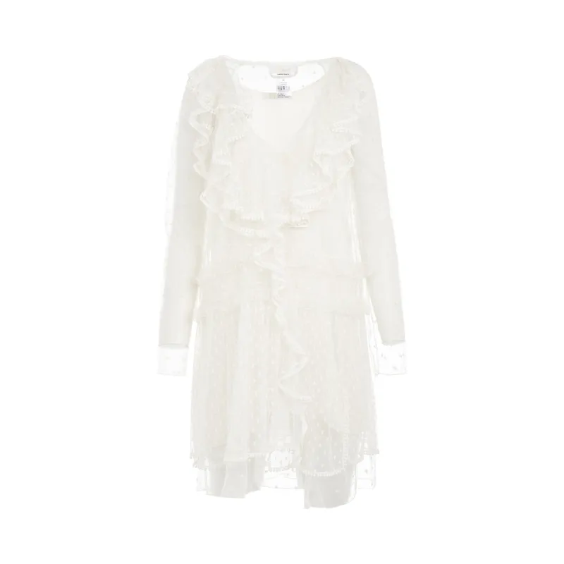Robe Dress in Milk sold by MARAIS