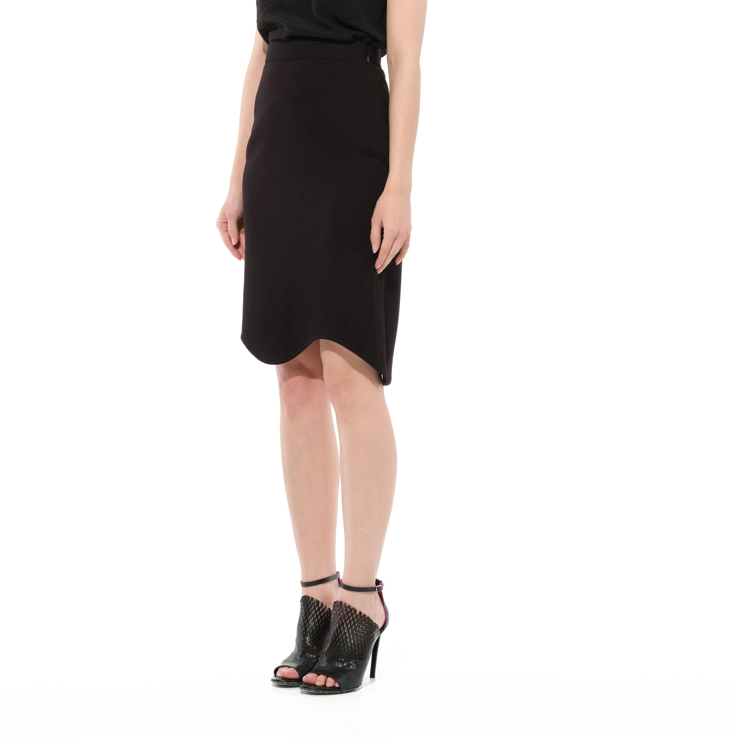 Podium Skirt in Black sold by MARAIS product image thumbnail 5