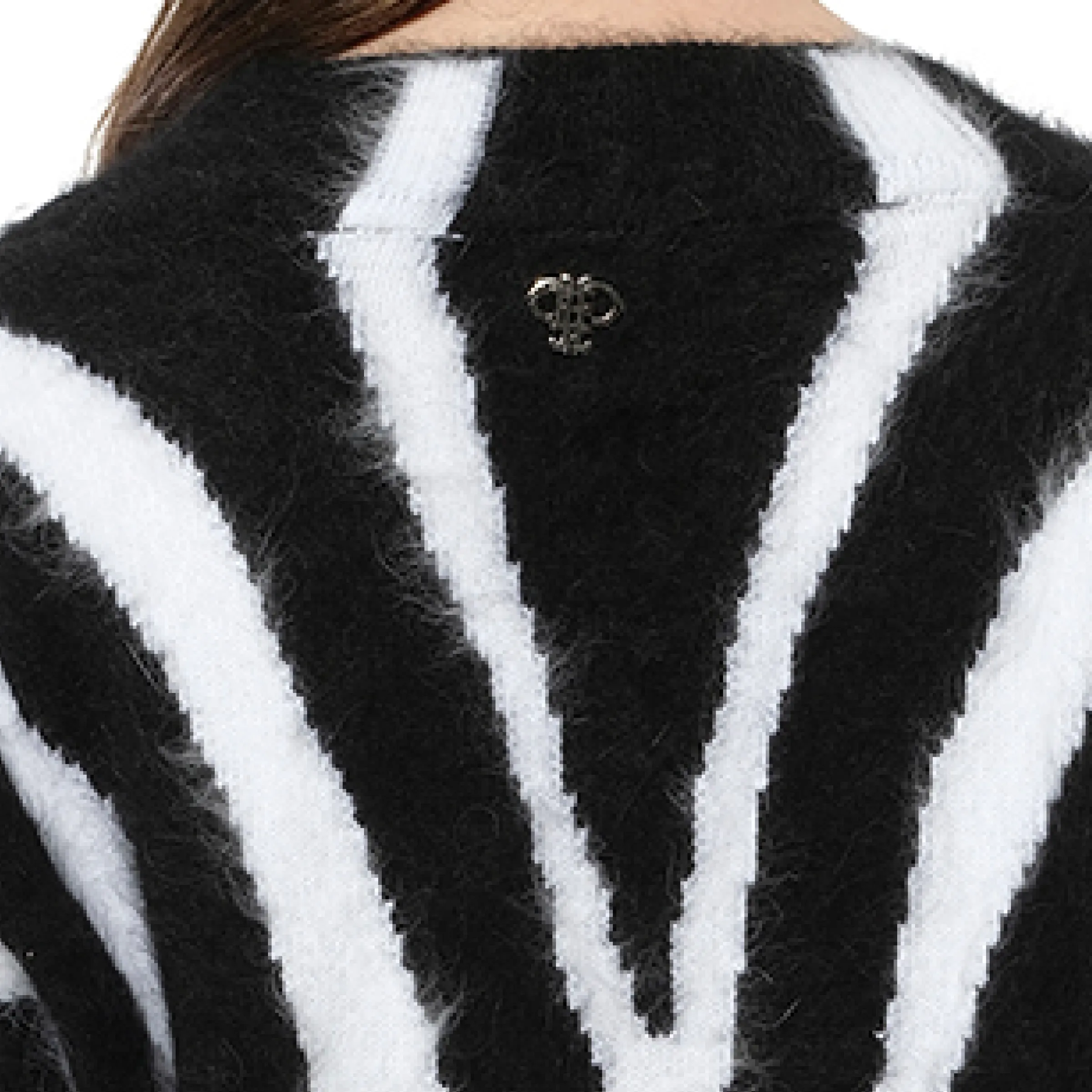 Short Dress in Black/White sold by MARAIS product image thumbnail 3