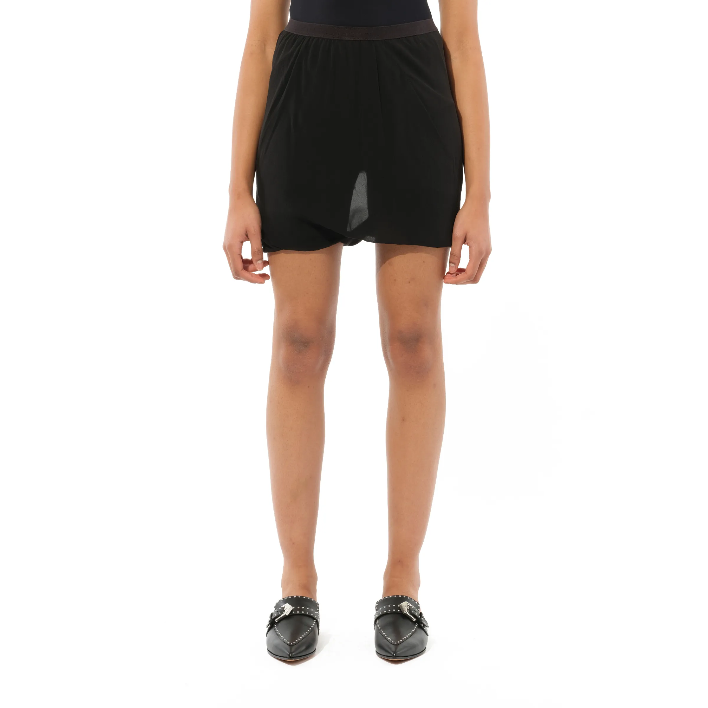 Woven Shorts in Black sold by MARAIS