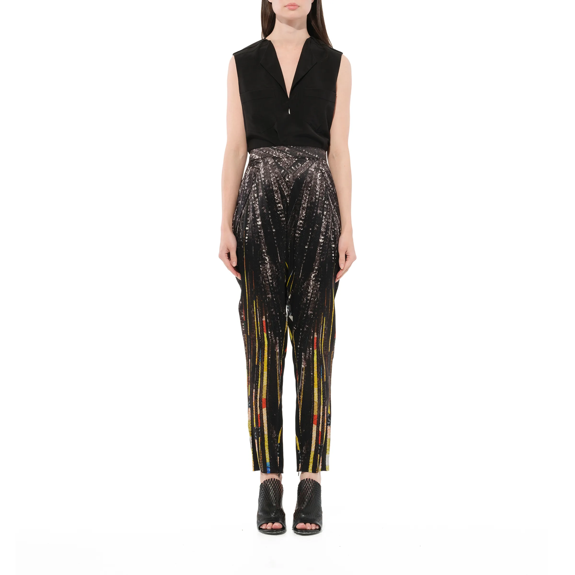 Pants in Multicolor sold by MARAIS product image thumbnail 4