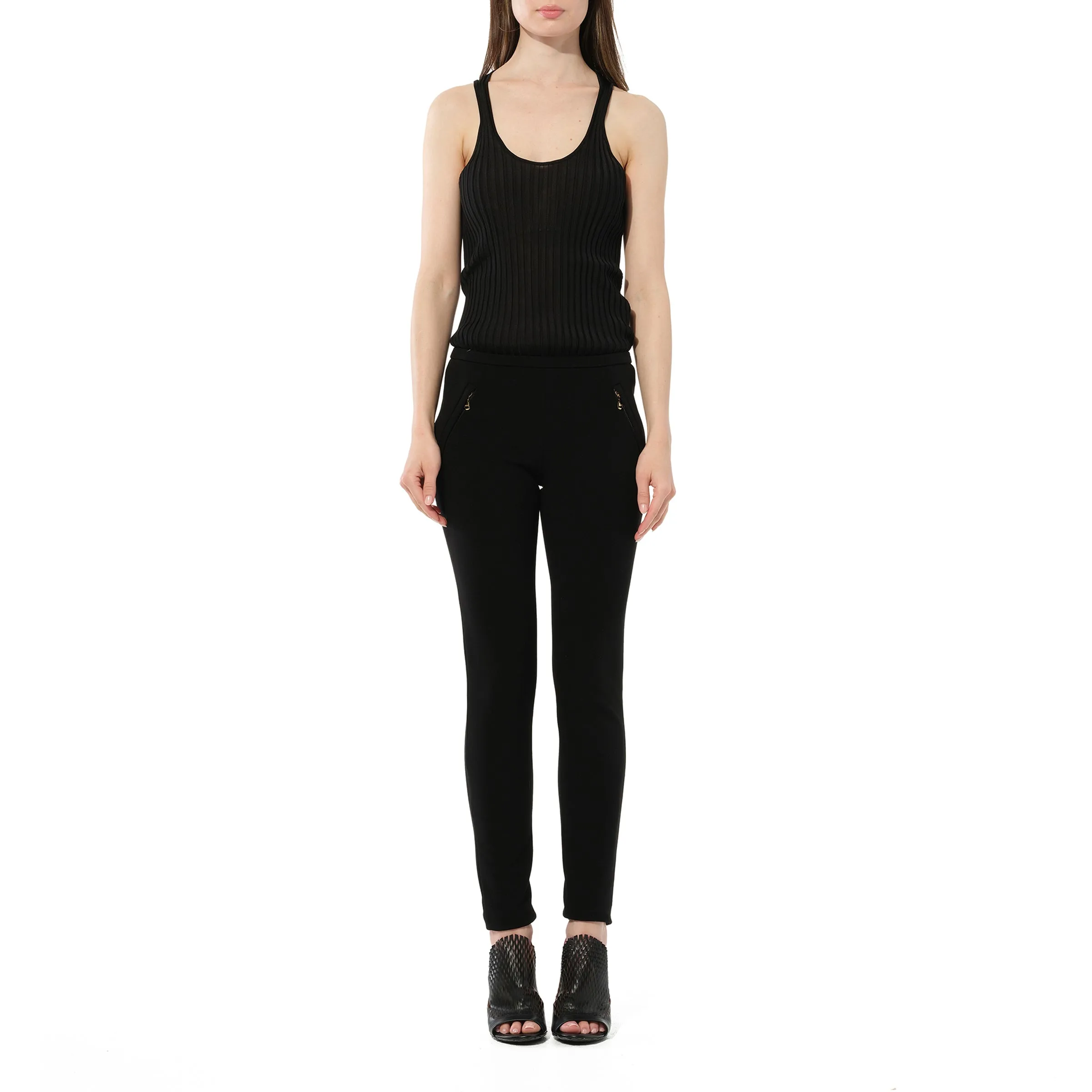 Trousers in Black sold by MARAIS product image thumbnail 4