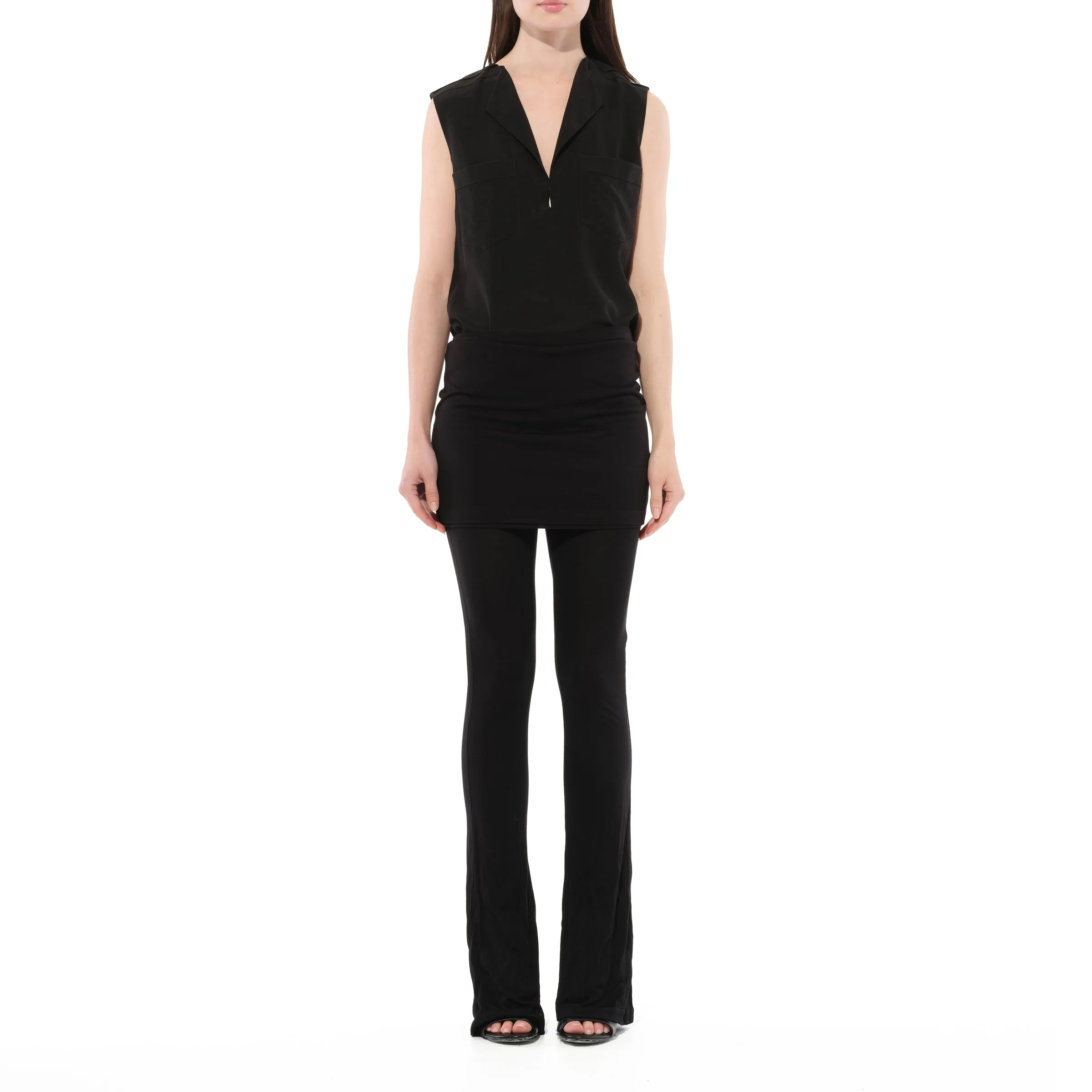 Pants in Black sold by MARAIS product image thumbnail 4