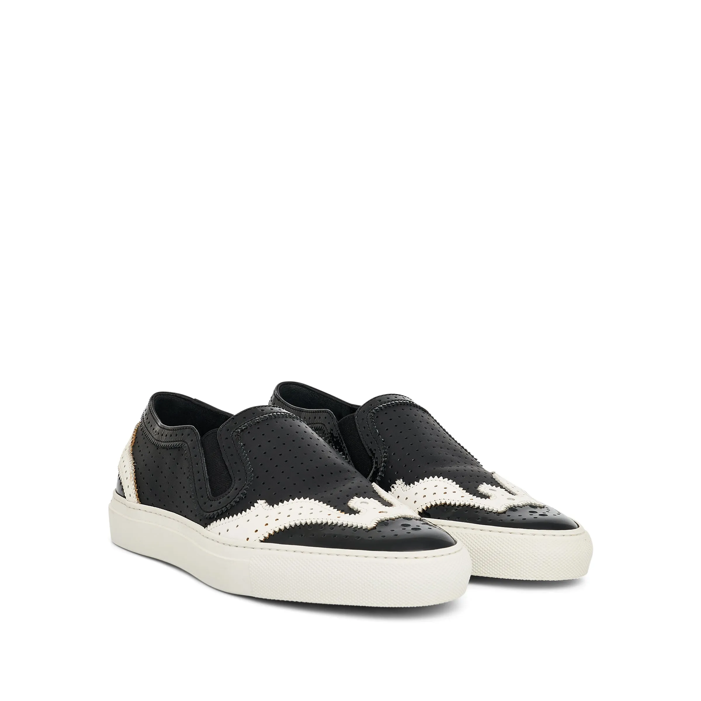 Low Skate Sneaker in Black/White sold by MARAIS product image thumbnail 2