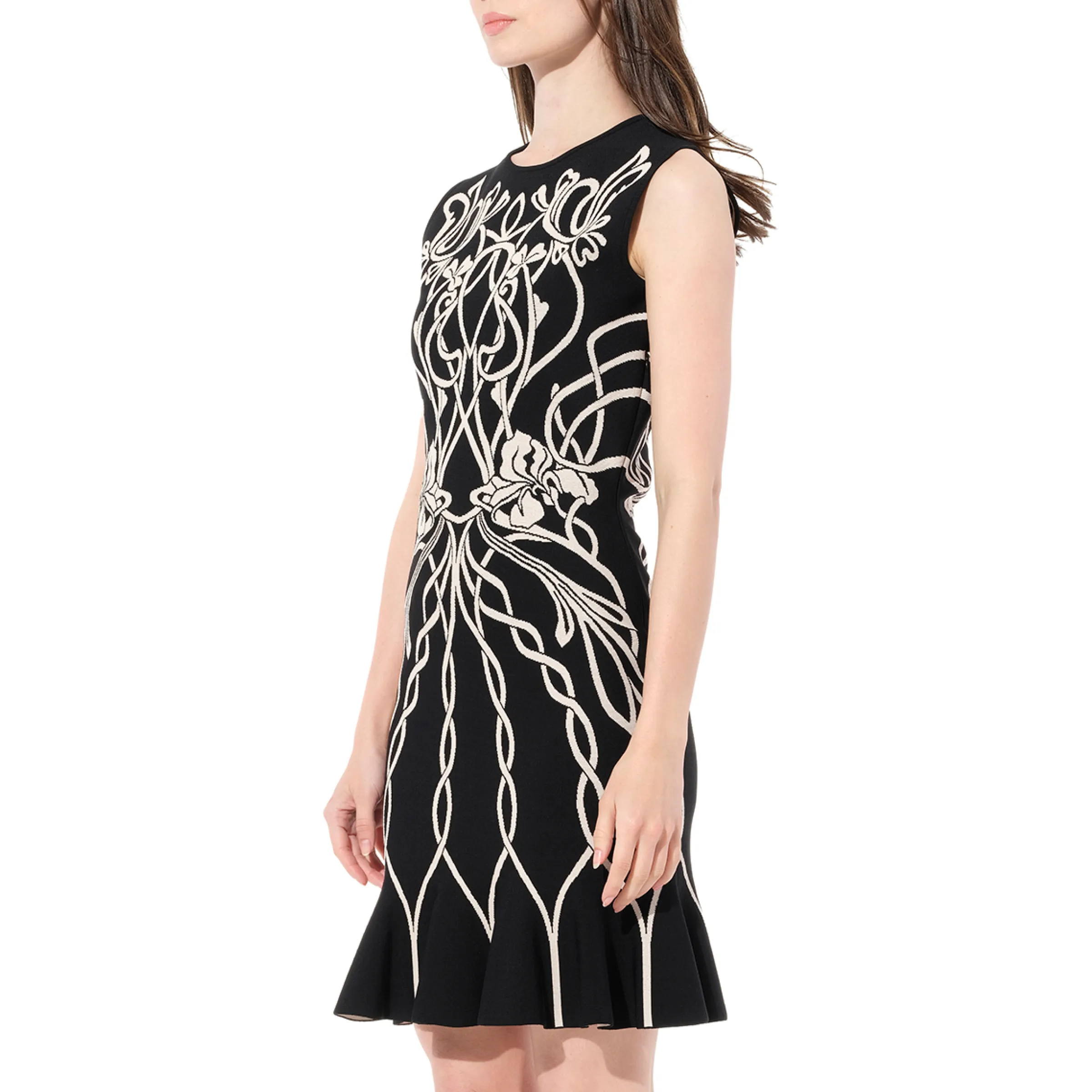 Sleeveless Mini Dress in Black sold by MARAIS product image thumbnail 5