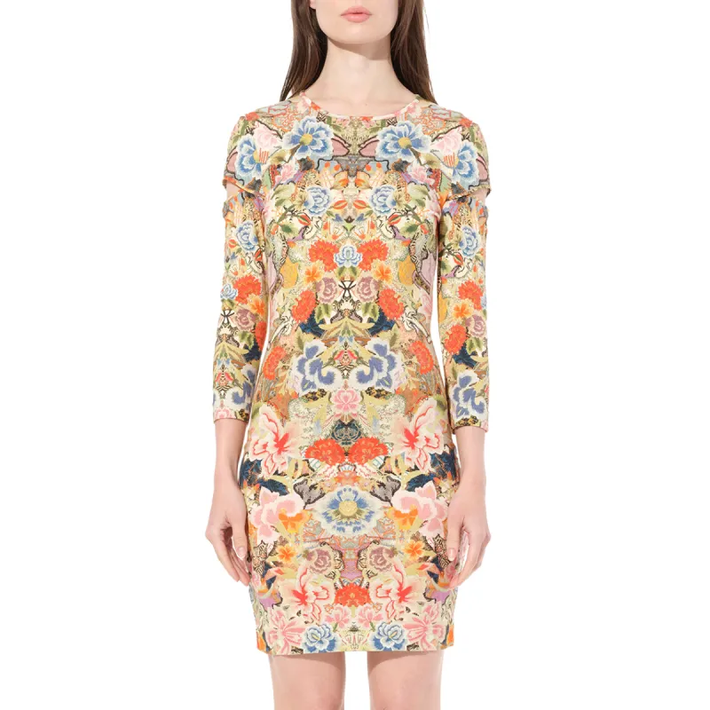 Dress in Multicolor made by Alexander McQueen