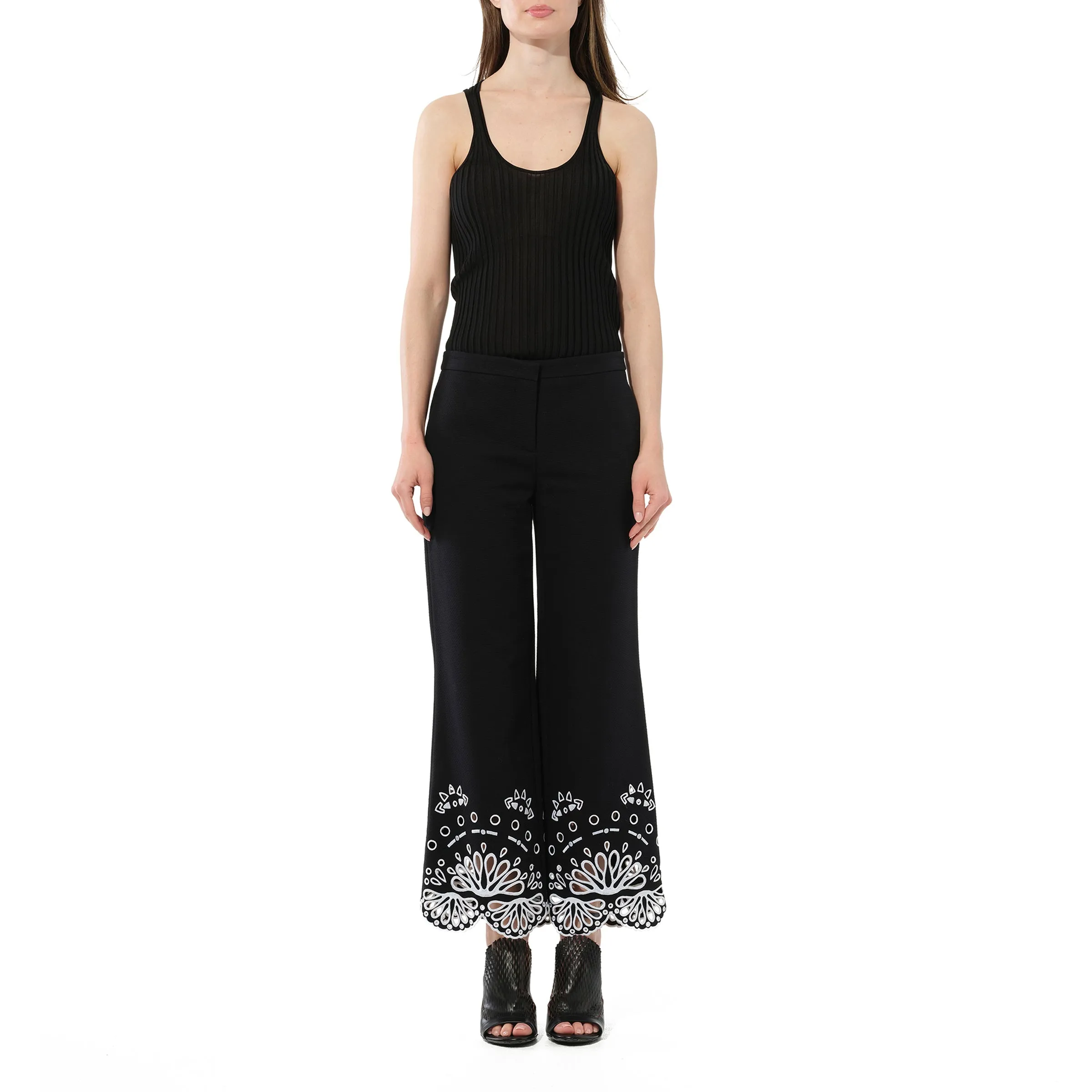 Trousers in Black sold by MARAIS product image thumbnail 4