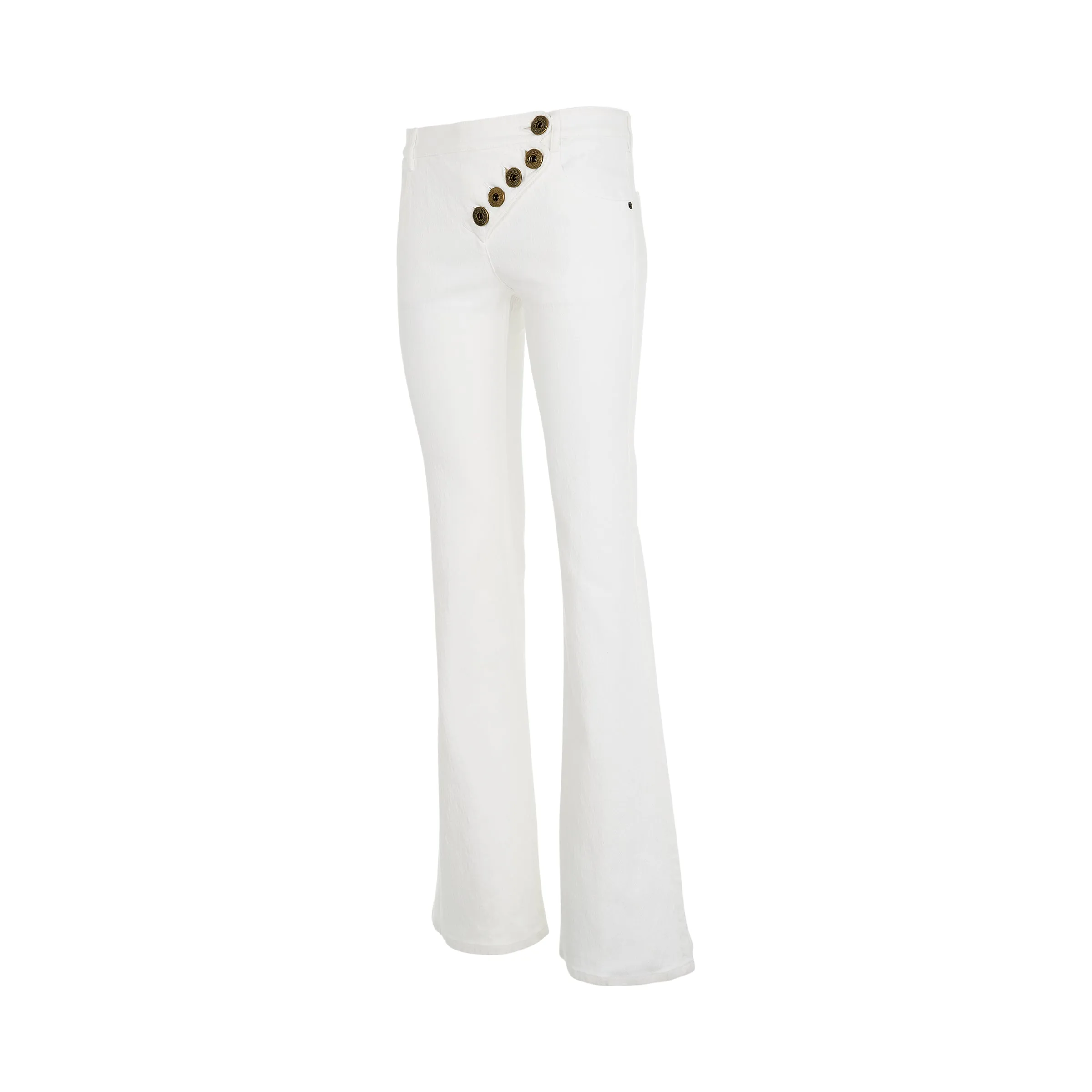 Pants in White sold by MARAIS product image thumbnail 2