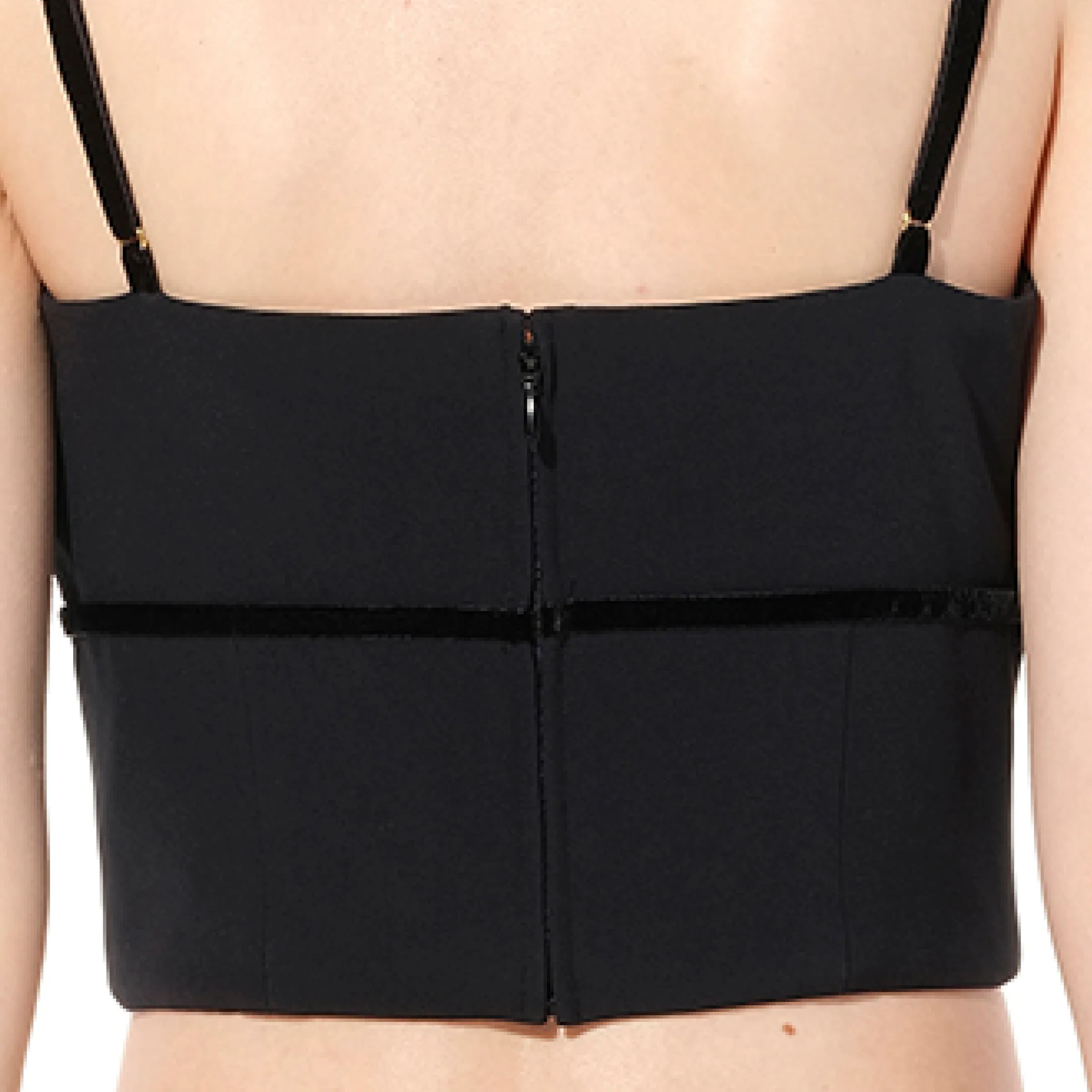 Leaf Crepe Top in Black sold by MARAIS product image thumbnail 3