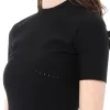 Knit Dress in Black sold by MARAIS