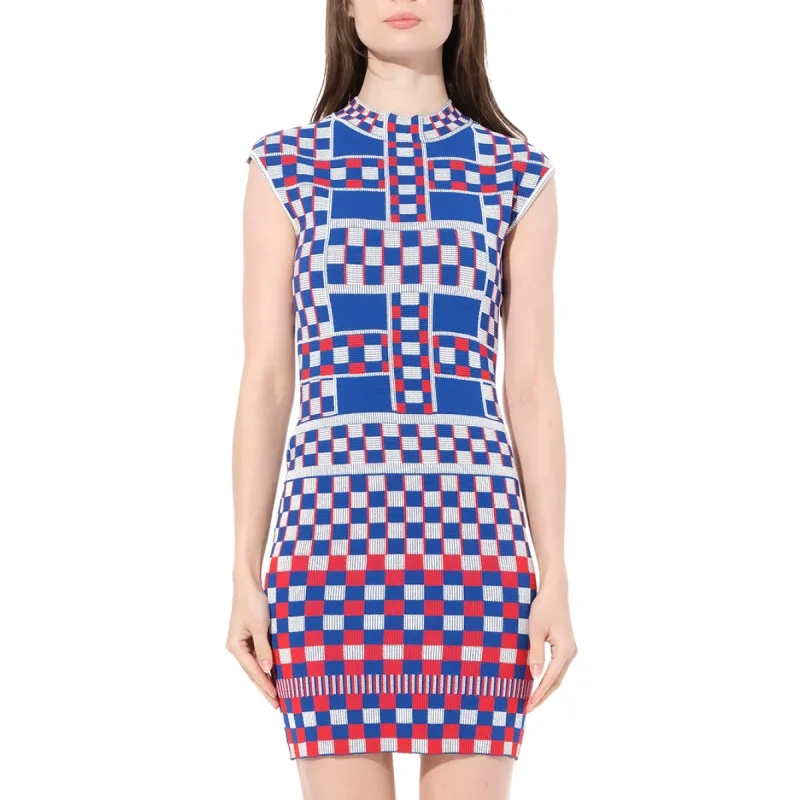 Mini Dress in Blue sold by MARAIS