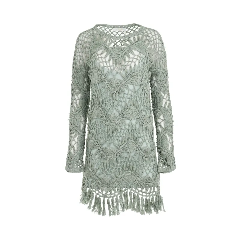 Robe Dress in Sea sold by MARAIS