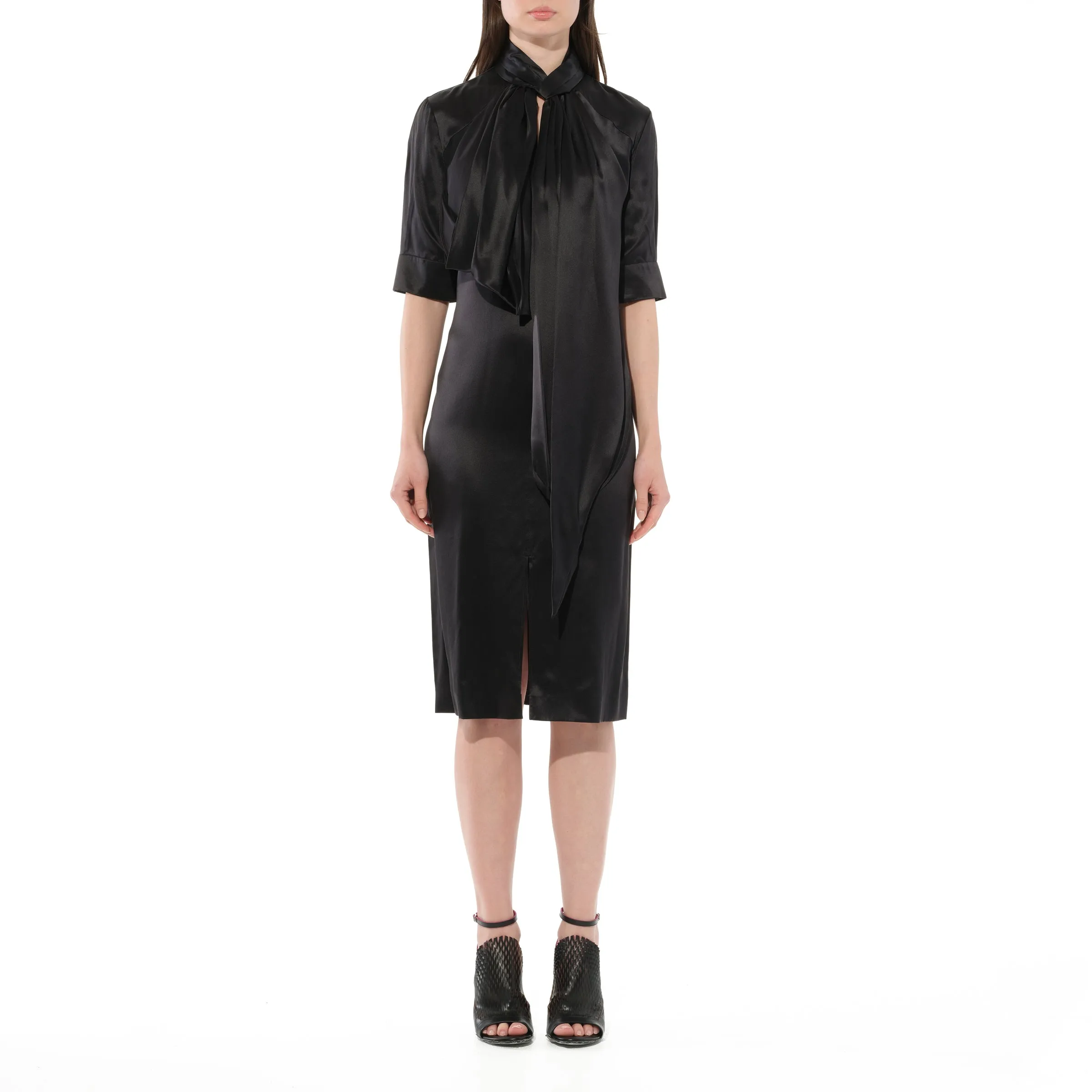 Podium Dress in Black sold by MARAIS product image thumbnail 4