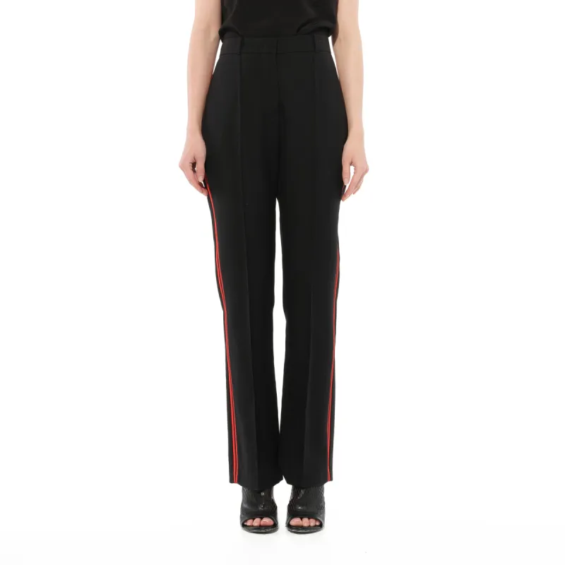 Podium Trousers in Black/Red sold by MARAIS