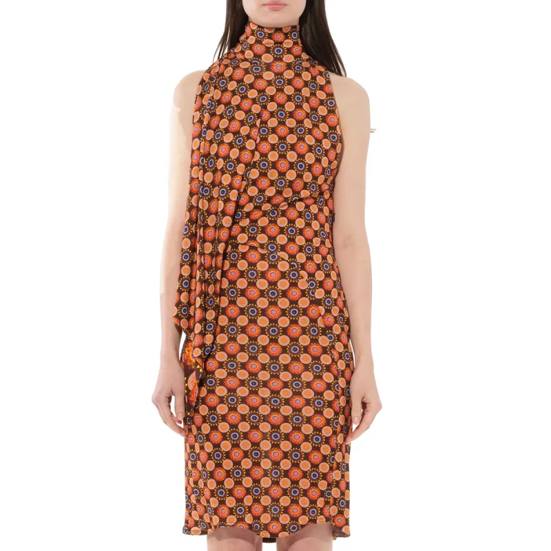 Podium Robe Dress in Multicolor sold by MARAIS