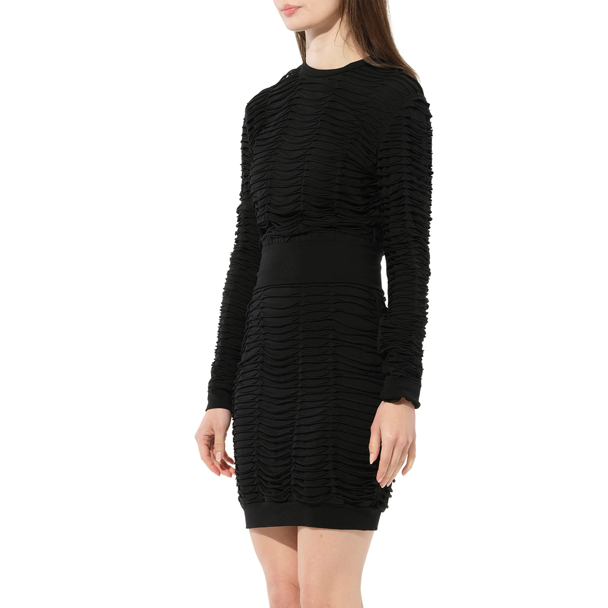 Knit Dress in Black sold by MARAIS product image thumbnail 5