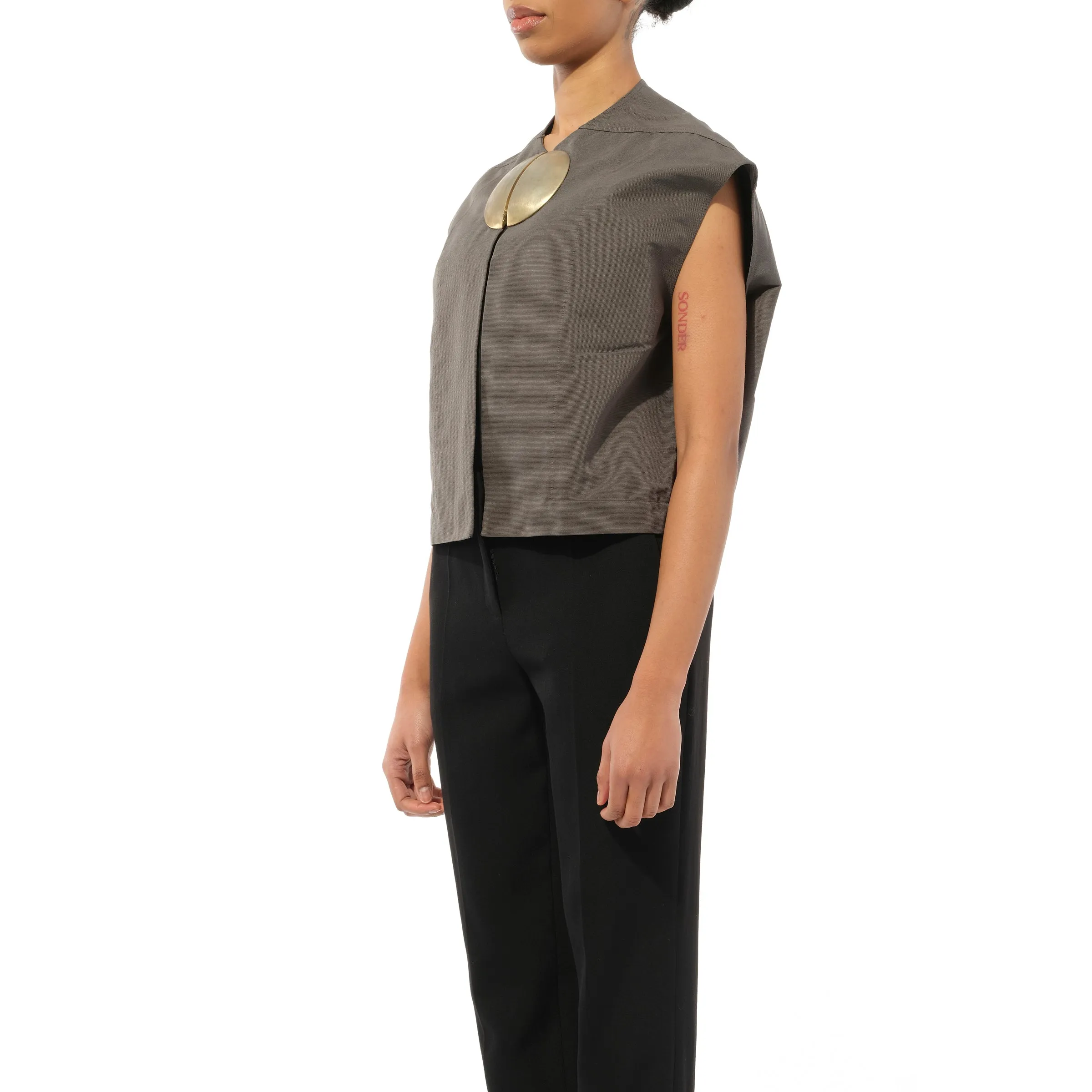 Jacket in Darkdust sold by MARAIS product image thumbnail 5