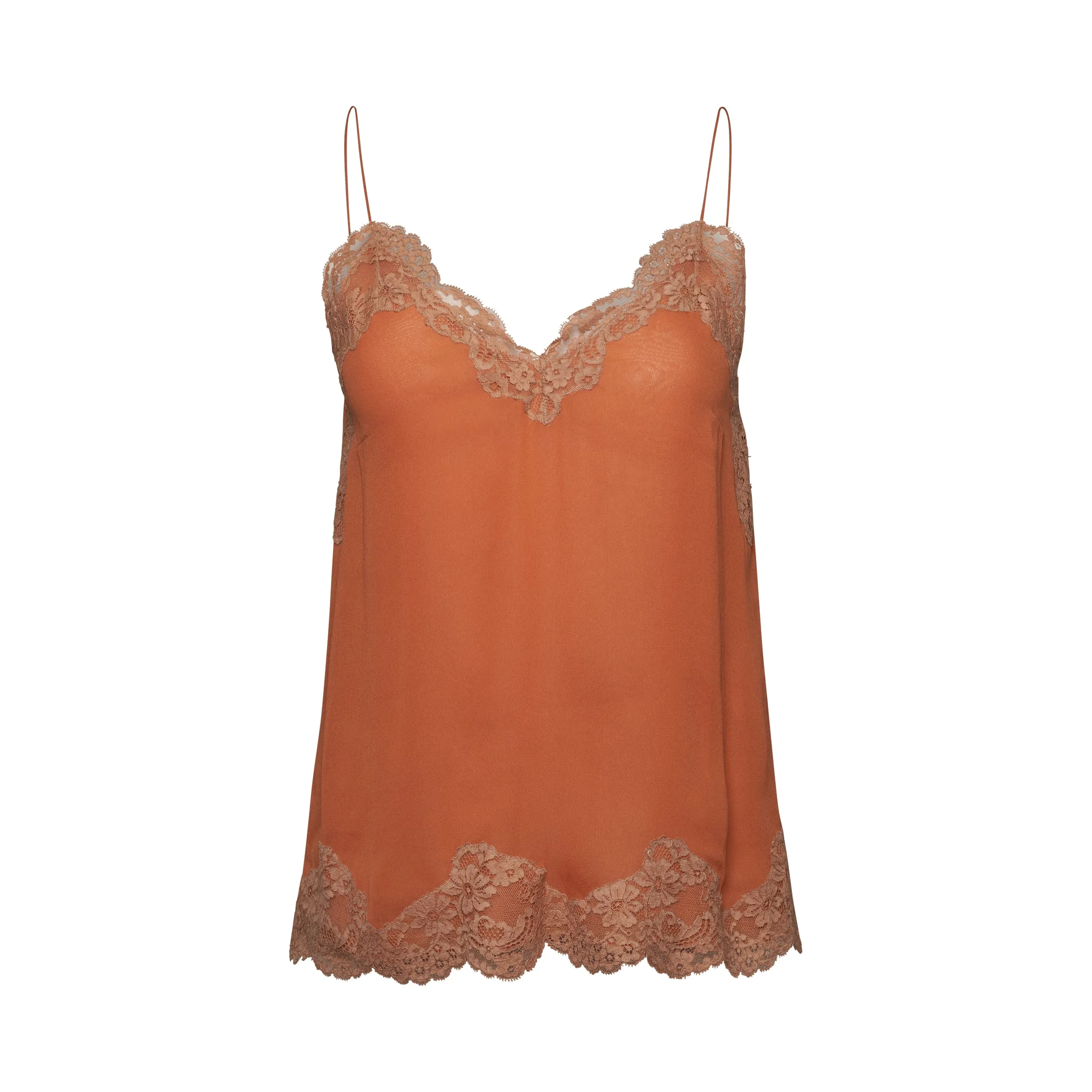 Silk Top in Brown sold by MARAIS